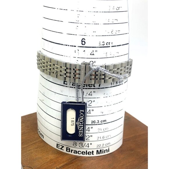 Longines Women's Watch L23214116 Record Swiss Automatic White Dial 30mm Steel - Picture 9 of 14